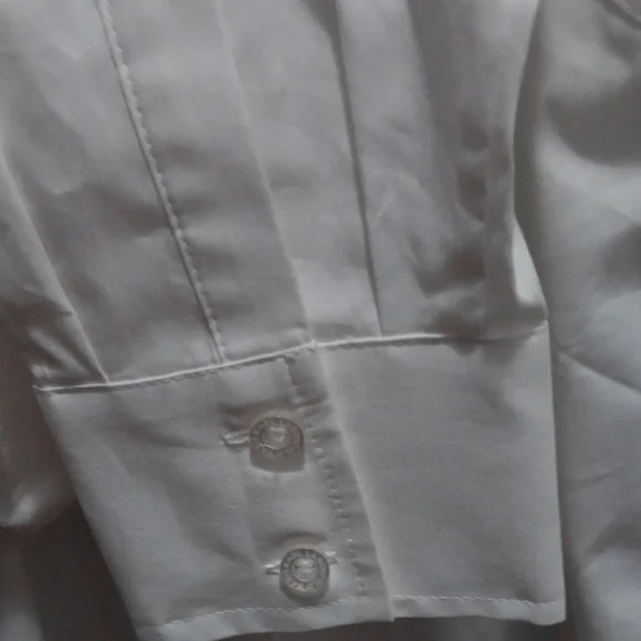 Karl Lagerfeld White Shirt with Stud Accents - Picture 7 of 7